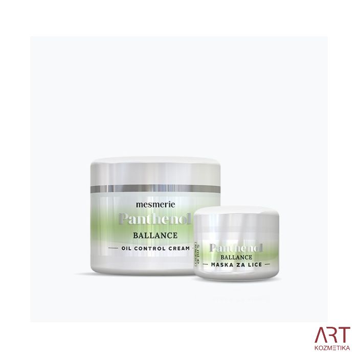 Anti-age Panthenol Balance oil control krema 50ml + maska 5ml