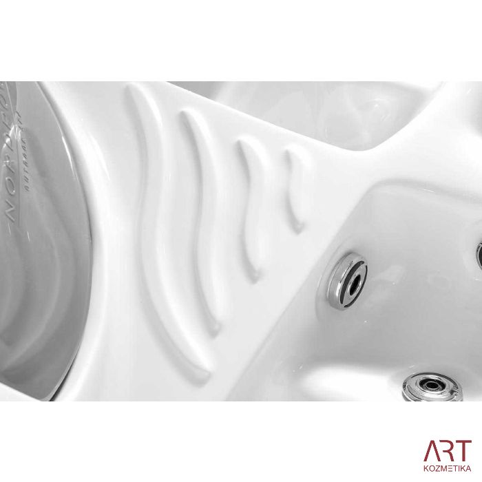 Zunanji SPA masažni bazen ART - Santorini