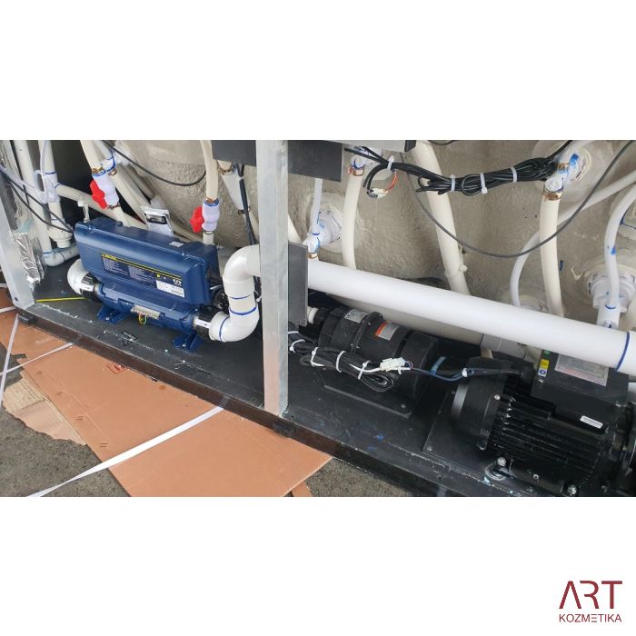 Premium masažni bazen zunanji ART - Azuro