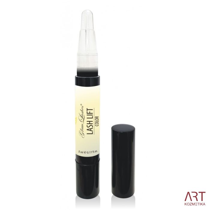 Barva za keratinsko vihanje trepalnic - črna | GlamLashes 5ml
