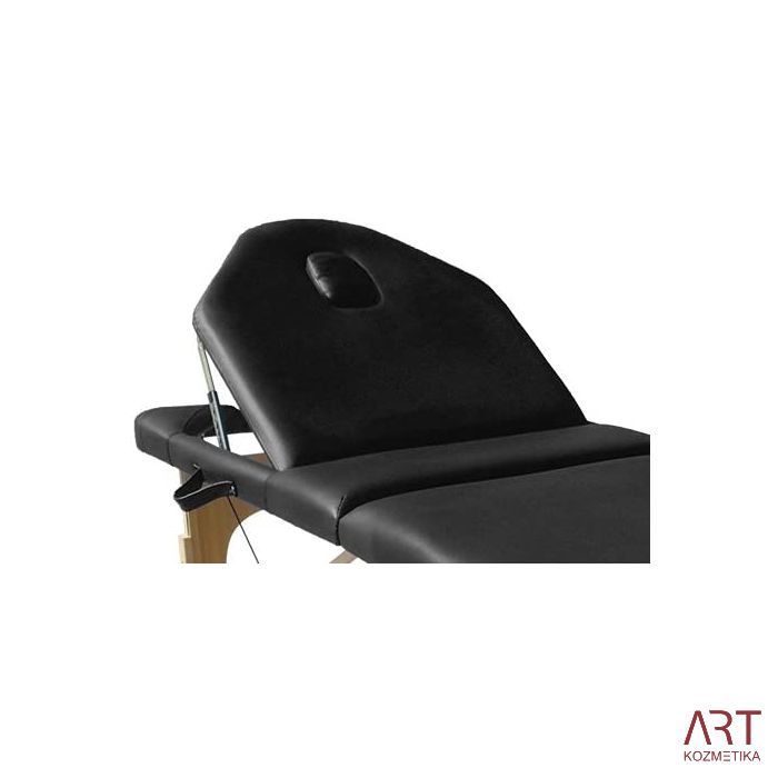 BELTnew 3-delna prenosna masažna miza - črna