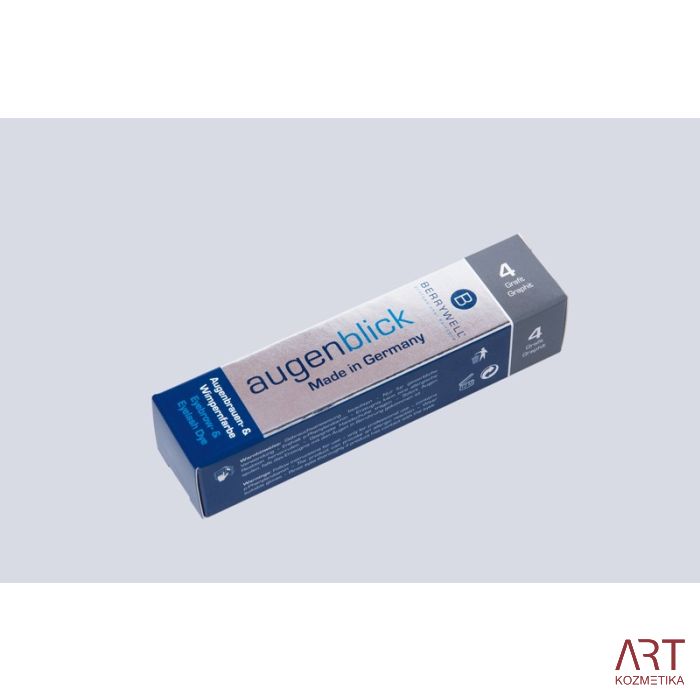 BERRYWELL® barva za trepalnice in obrvi 15ml - grafitna | št. 4