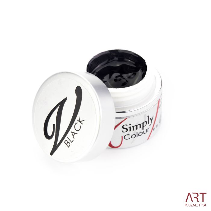 VT - SIMPLY Colour Gel Black 5ml
