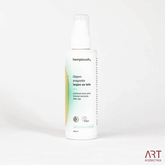 Objem pragozda losjon za telo | Hemptouch | 200 ml