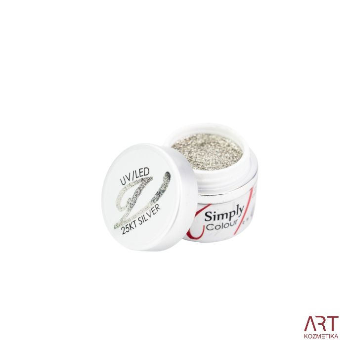 VT - SPECIALTY Glitter GEL - 25kt Silver 5ml