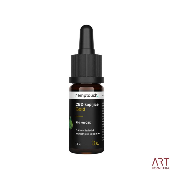 CBD kapljice Gold 300mg CBD | Hemptouch | 10ml (3%)