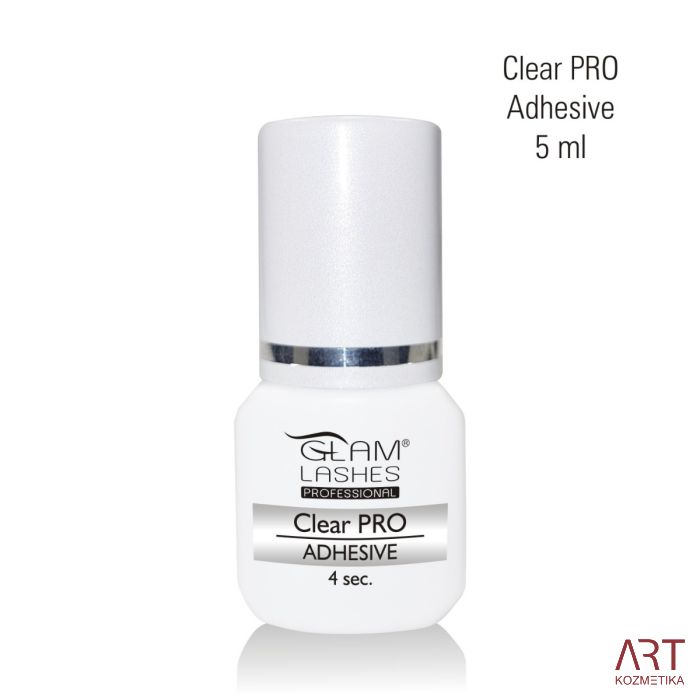 Lepilo za trepalnice Clear PRO | GlamLashes 5ml