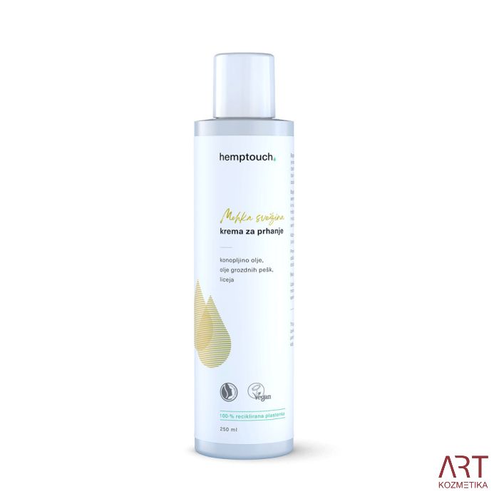 Mehka svežina krema za prhanje - Hemptouch | 250 ml