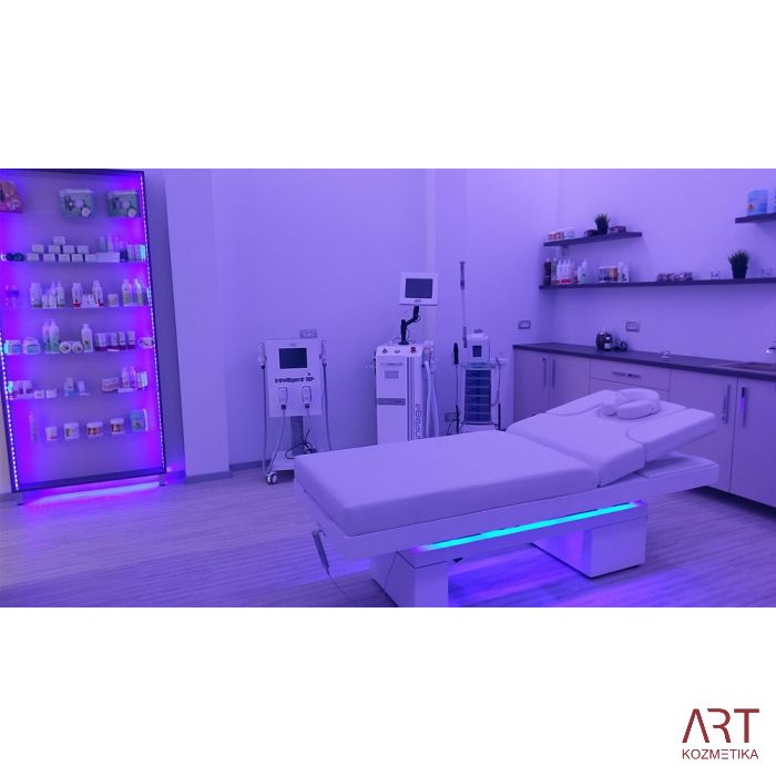 SPA miza CON-FORT z LED osvetlitvijo | 2x motor | wenge