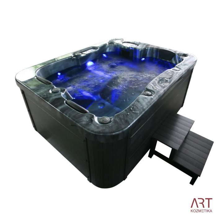 Zunanji SPA masažni bazen ART - Crater