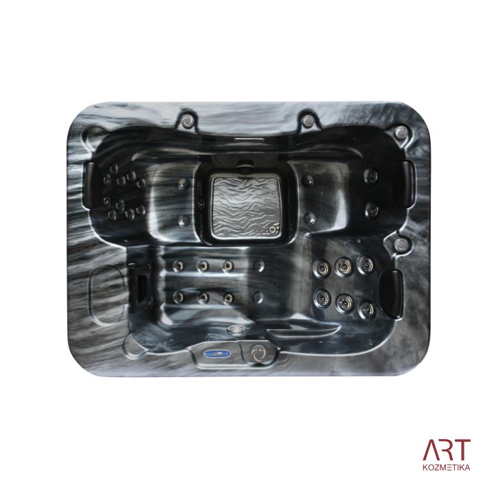 Zunanji SPA masažni bazen ART - Crater