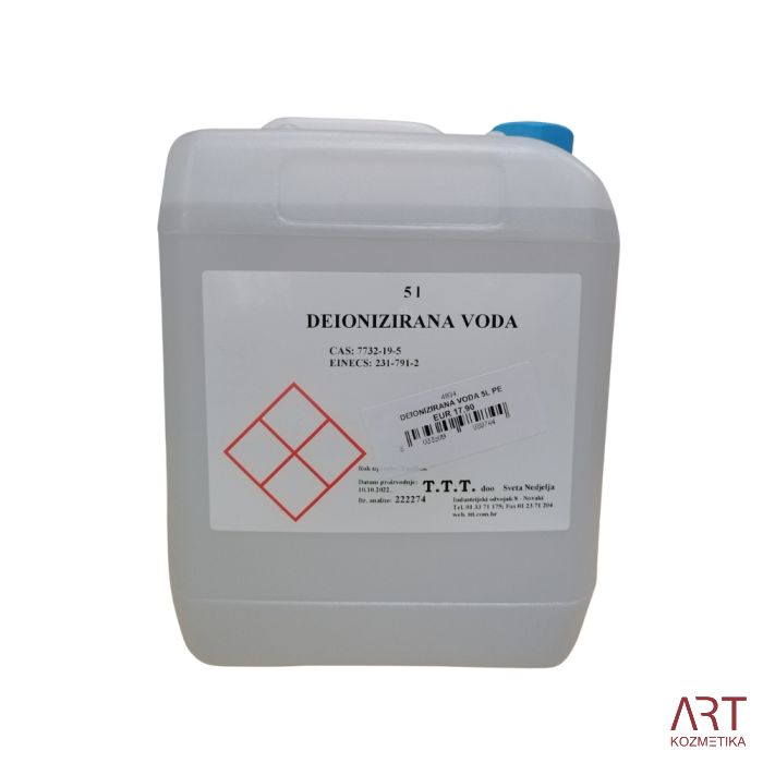 Deionizirana voda 5L