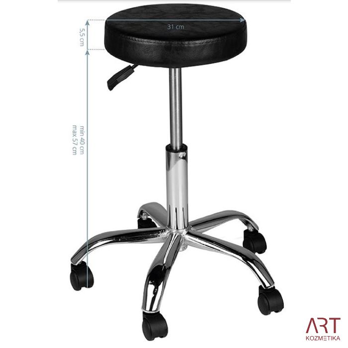 Delovni stol AS9897 - črn