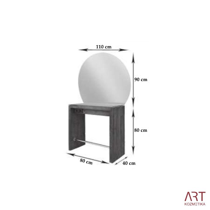 Delovno mesto - frizersko ogledalo - Wood I