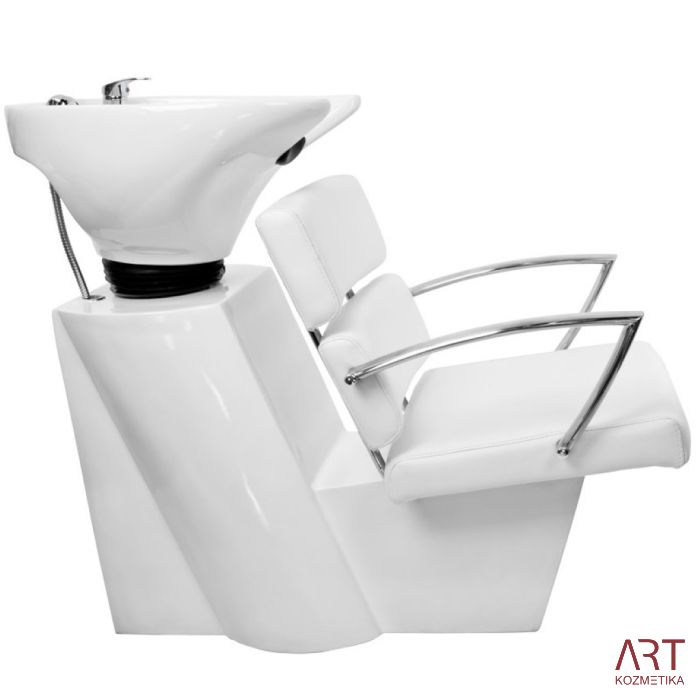 Frizerski umivalnik - AS 0421a - bel