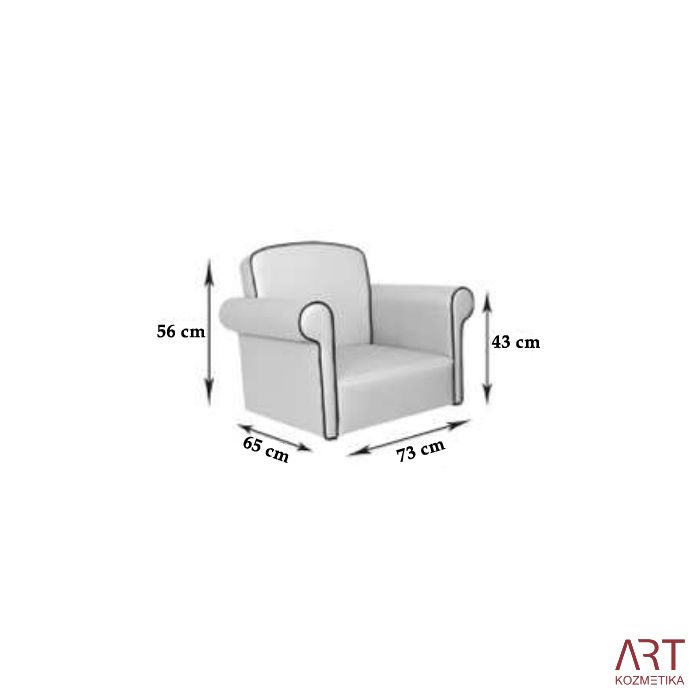 Frizerski stol - Art Deco