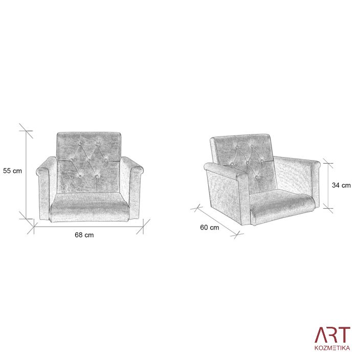 Frizerski stol - Senator
