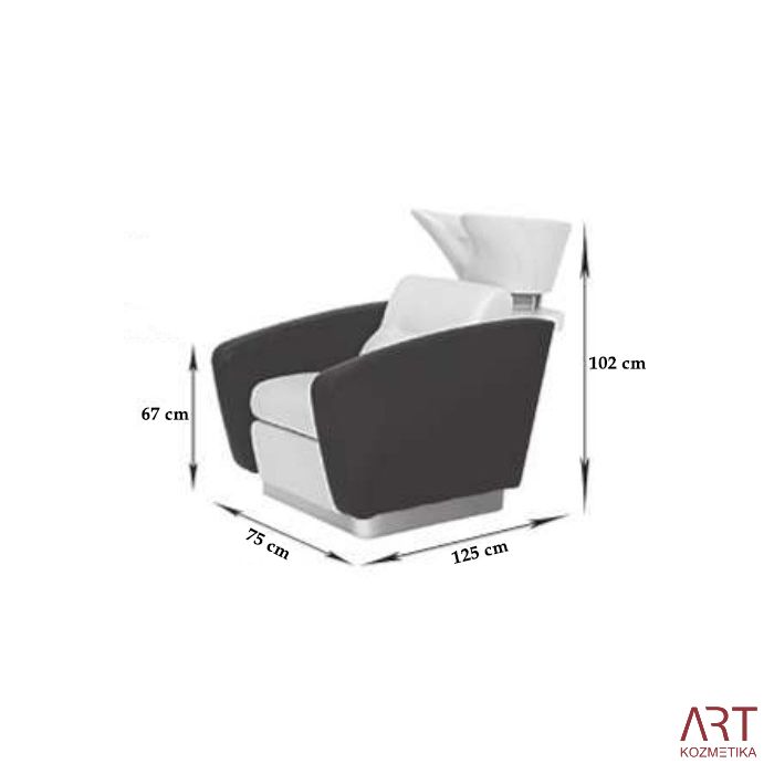 Frizerski umivalnik - Rialto