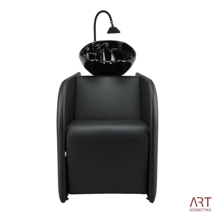 Frizerski umivalnik LEVANTE XL - črn