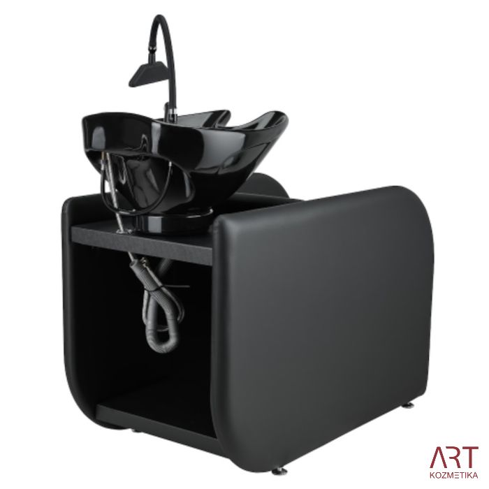 Frizerski umivalnik LEVANTE XL - črn