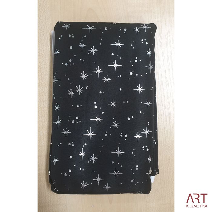 Frizersko ogrinjalo - pregrinjalo Chromwell 125x145 cm - vodoodporno - črni sijaj