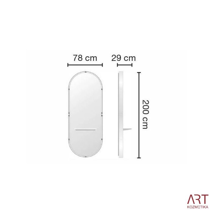 Frizersko ogledalo Glam | Ceriotti