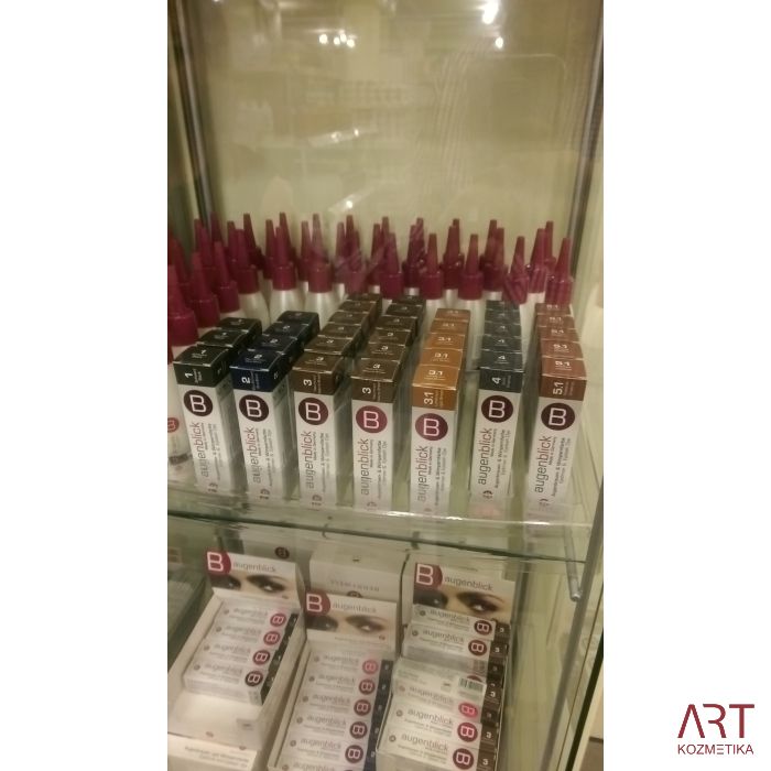 BERRYWELL® barva za trepalnice in obrvi 15ml - črna | št. 1