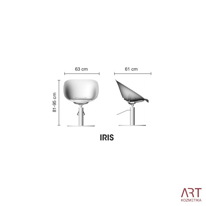 Frizerski stol Iris | Ceriotti