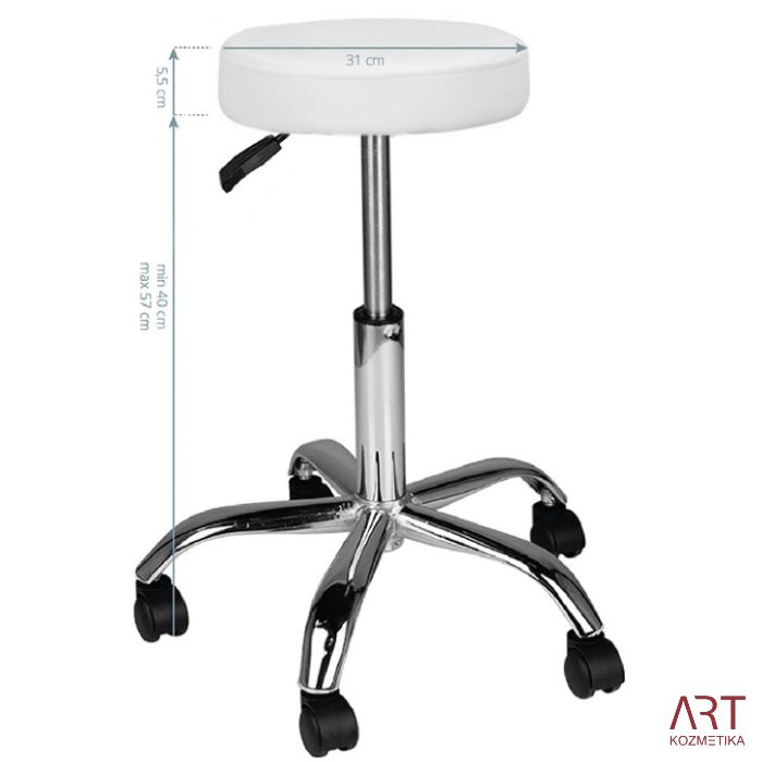 Delovni stol AS9898 - bel