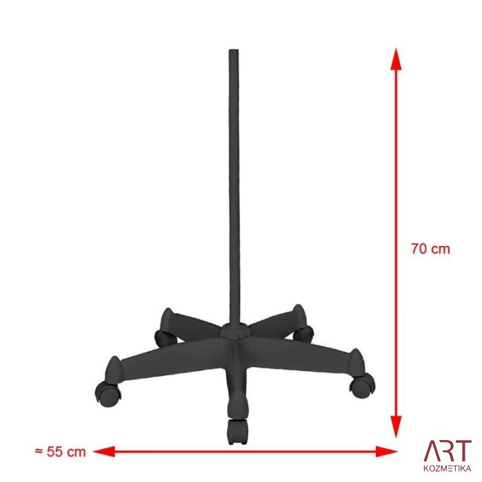Premična kozmetična lupa z LED osvetlitvijo AS5253 | 5 x povečava |