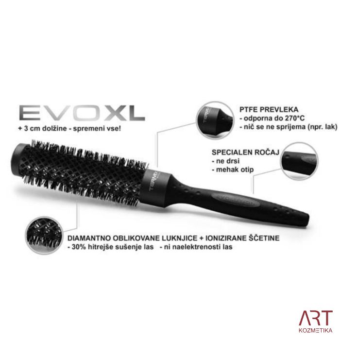 Oblikovalec las | krtača TER Evolution XL - 43 mm