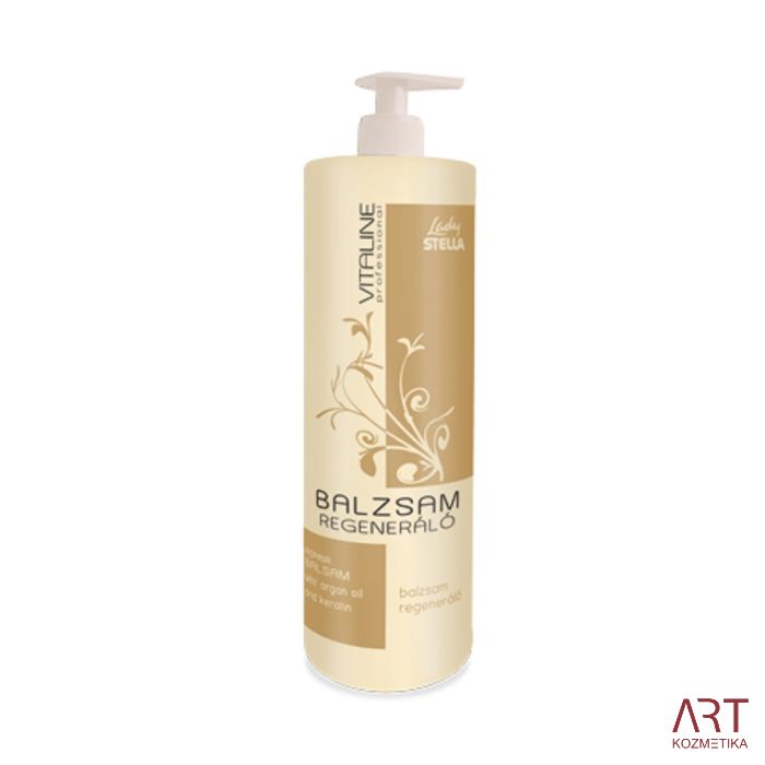 Lady Stella Vitaline obnovitveni balzam s keratinom in arganovim oljem 1000 ml