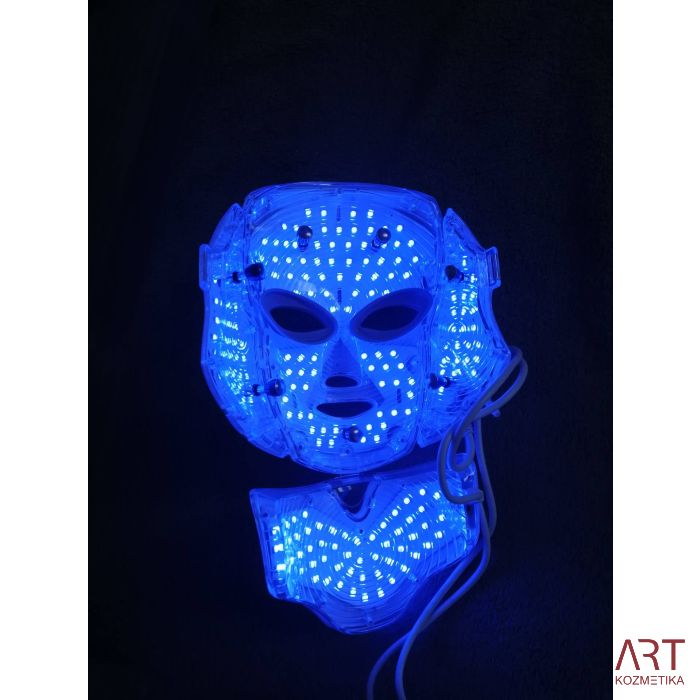 LED obrazna maska s fototerapijo