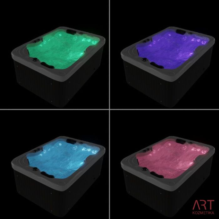 Zunanji SPA masažni bazen ART - Leonis