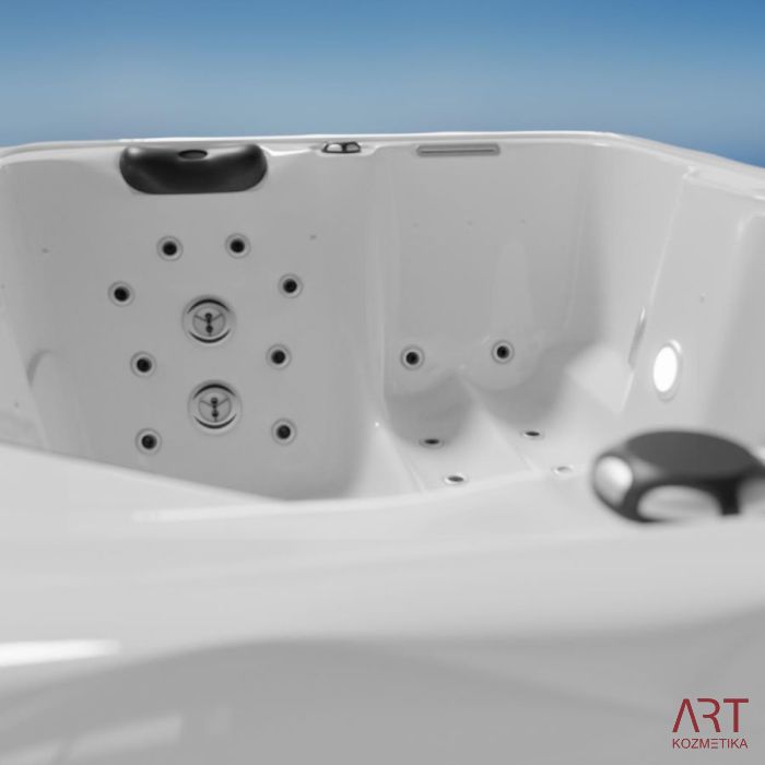 Zunanji SPA masažni bazen ART - Leonis