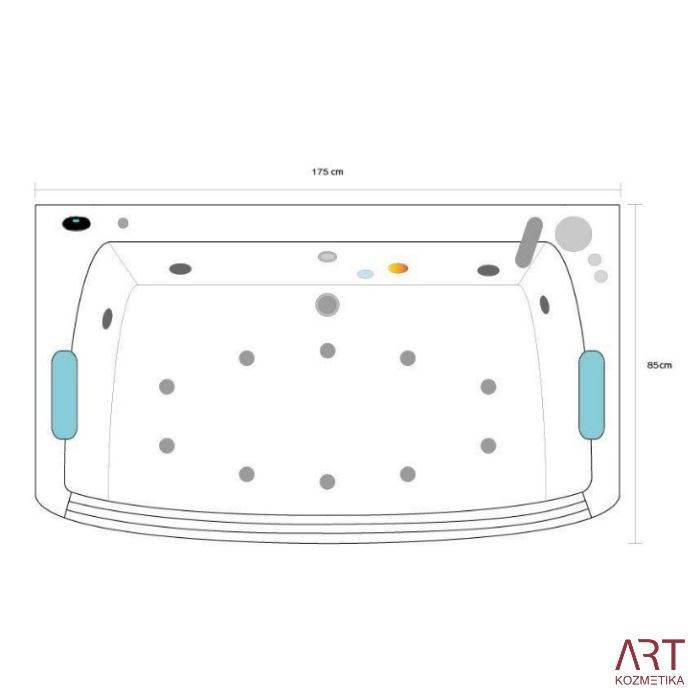 Masažna kad ART - Harmony