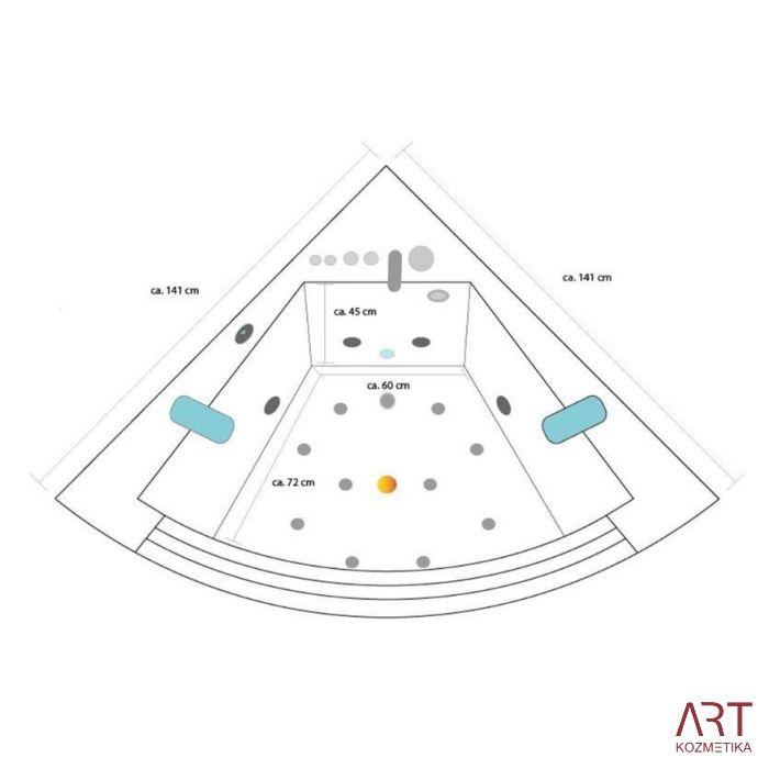 Masažna kad ART - Miami