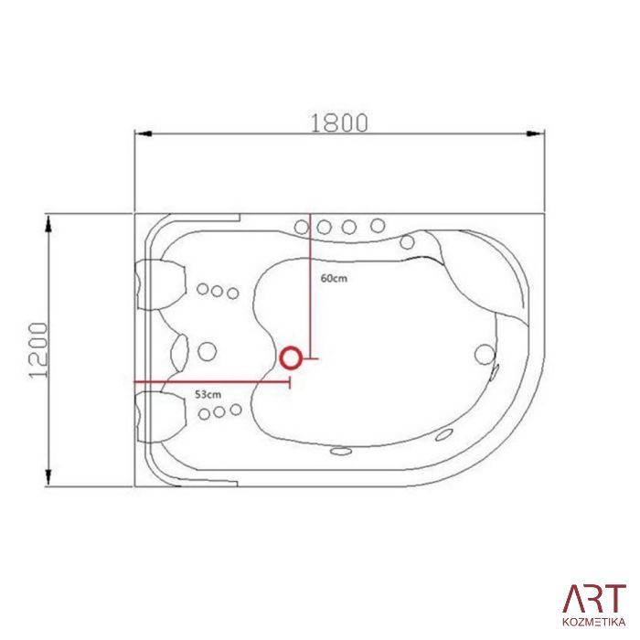 Masažna kad ART - Apollo