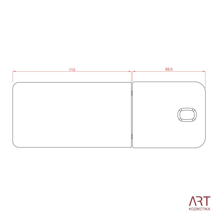 Masažna miza Fox-2203H | Ilim |