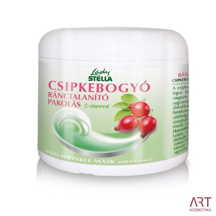Maska proti gubam z ekstraktom šipka in vitaminom C 500ml
