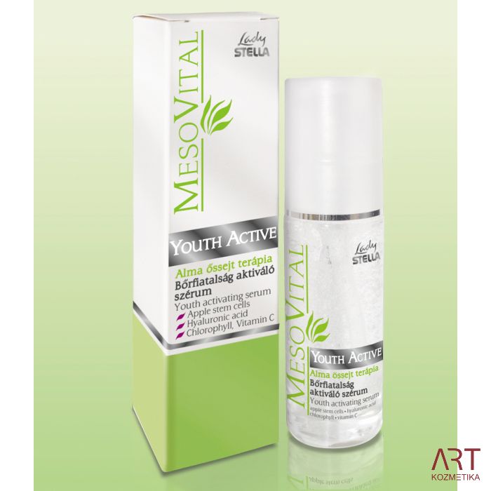 MesoVital YOUTH ACTIVE serum z matičnimi celicami jabolka  za vse tipe kože po 35. letu starosti 30ml
