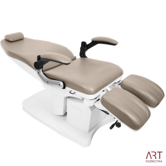 Stol za pedikuro | električni - AS 9089a - kapučino rjava