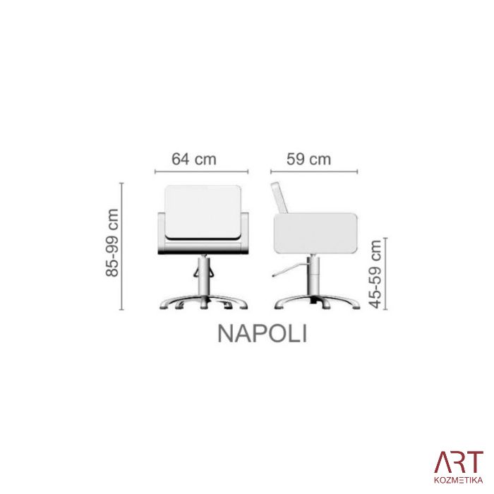 Frizerski stol Napoli | Ceriotti