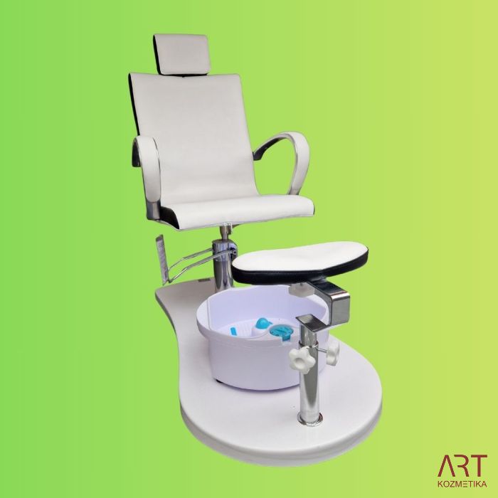 Pedikerski stol z banjico za pedikuro Lux AS308 - razstavni eksponat