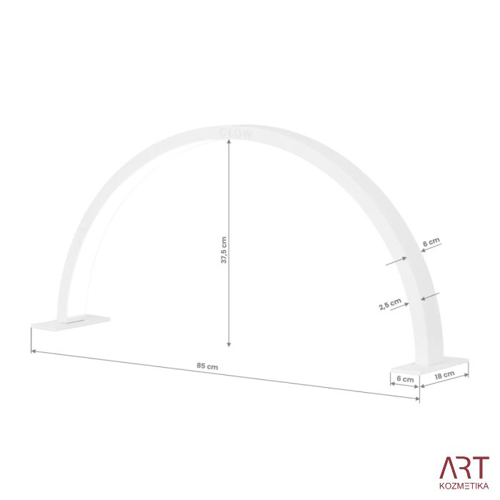 Polkrožna lučka za manikuro G. ARCHE