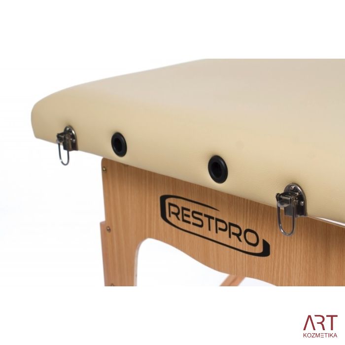 RESTPRO CLASSIC 2 - prenosna masažna miza - kremna