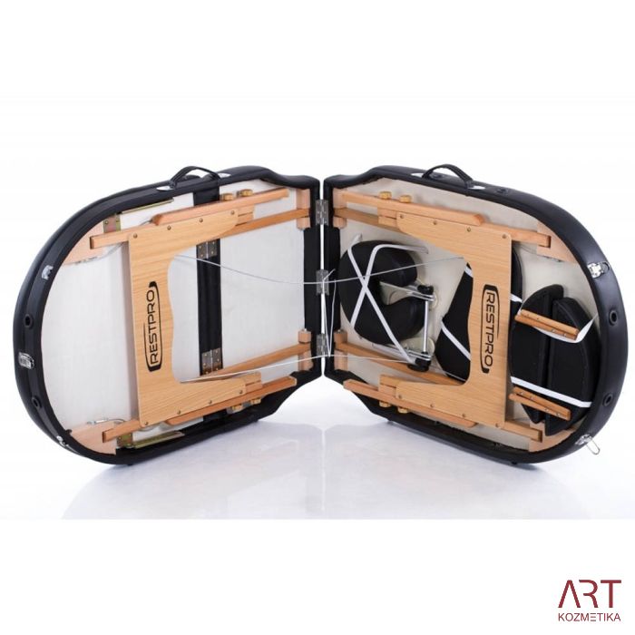 Prenosna masažna miza VIP OVAL 3  Black