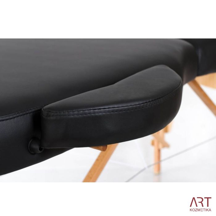 Prenosna masažna miza VIP OVAL 3  Black