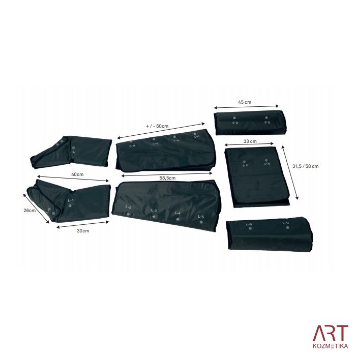 Presoterapija + termoterapija HighTech Sauna Air