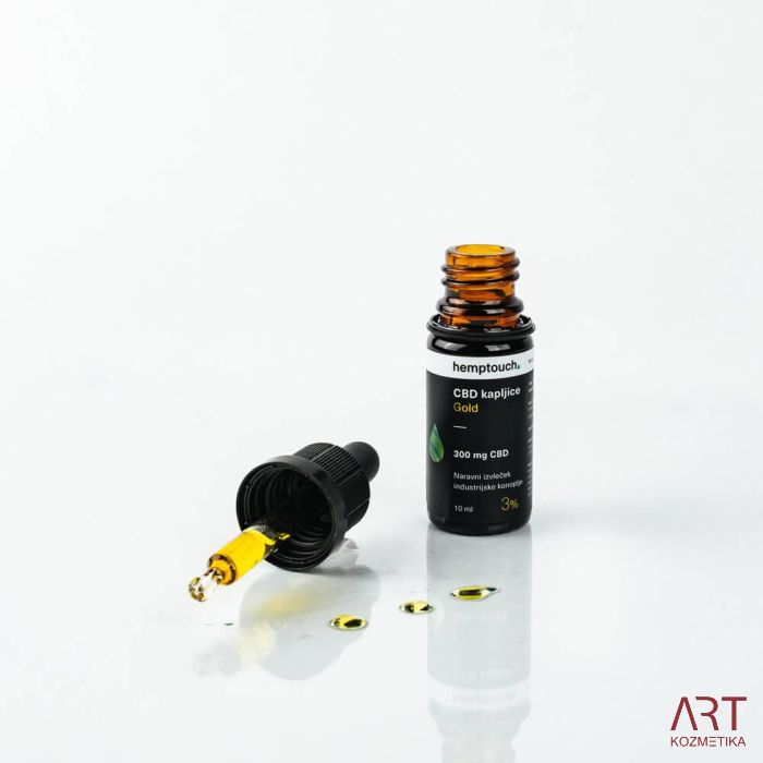 CBD kapljice Gold 300mg CBD | Hemptouch | 10ml (3%)